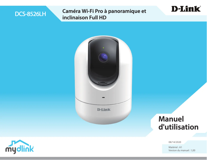 Page 1 de la notice Manuel utilisateur D-Link DCS-8526LH
