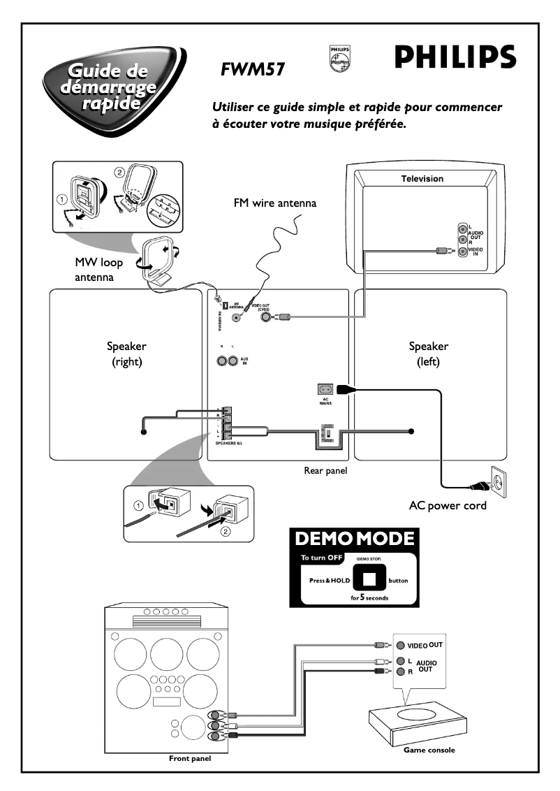 Image de la première page du manuel de l'appareil FWM57