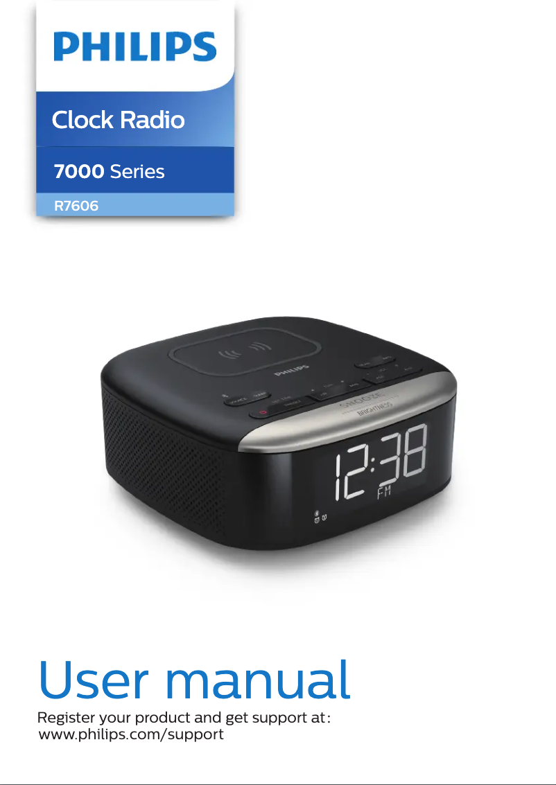 Page n°1 - Manuel utilisateur Philips TAR7606