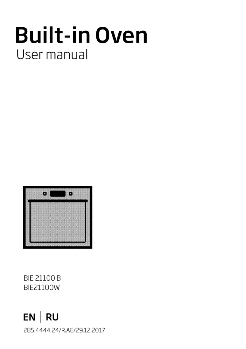 Page n°1 - Manuel utilisateur Beko BIE21100B