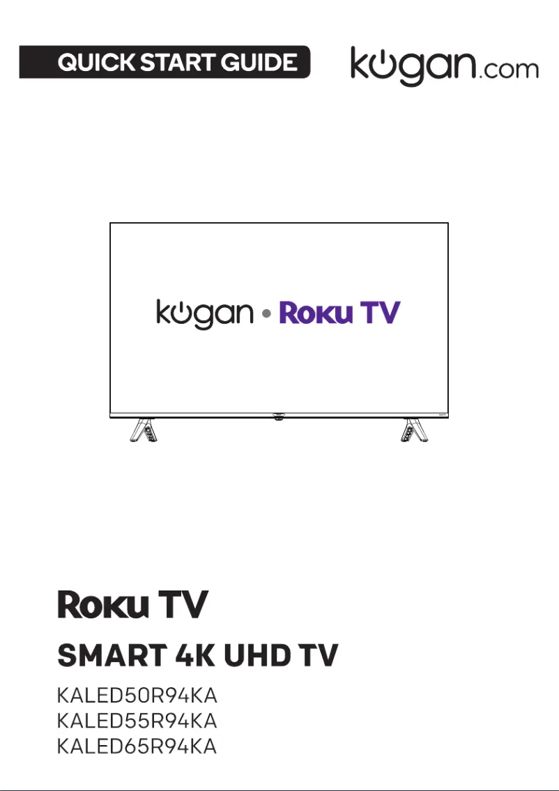 Image de la première page du manuel de l'appareil KALED65R95TA