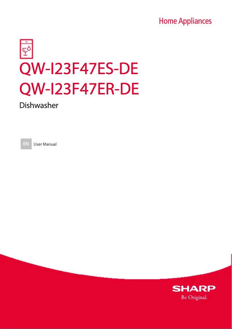 Page n°1 - Manuel utilisateur Sharp QW-I23F47ES-DE