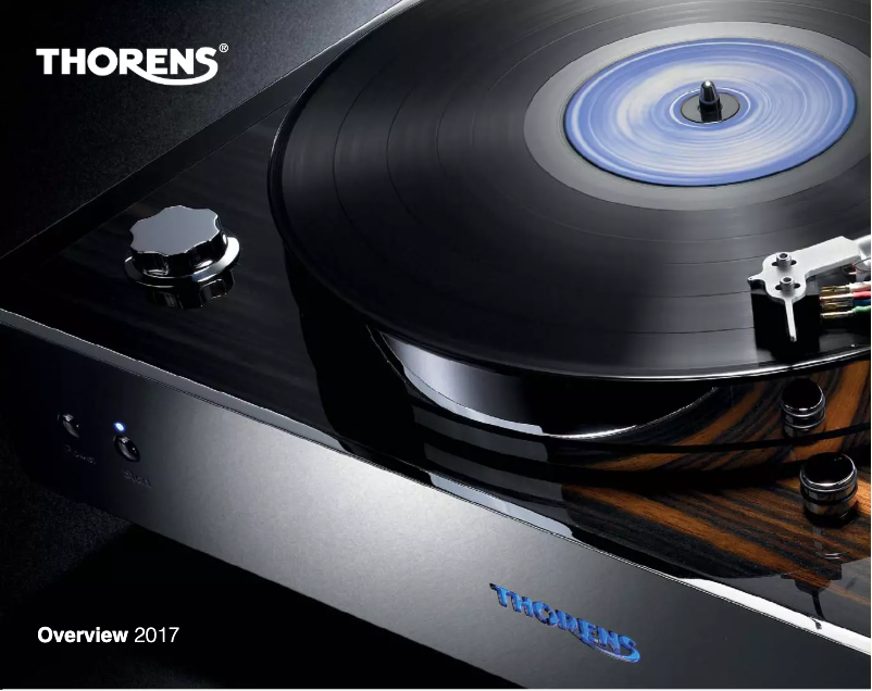 Page n°1 - Fiche technique Thorens TD 850