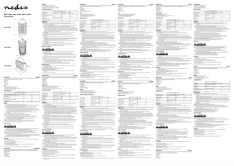 Image de la première page du manuel de l'appareil INKI110CBK16