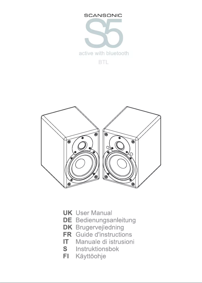 Image de la première page du manuel de l'appareil S5 BTL Active