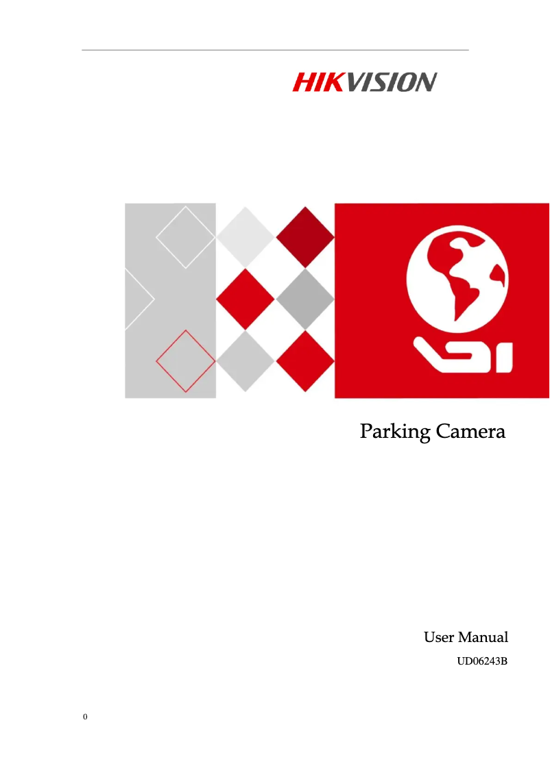 Page 1 de la notice Manuel utilisateur Hikvision DS-TCP345D