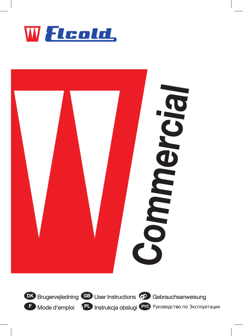 Page 1 de la notice Manuel utilisateur Elcold FOCUS 106