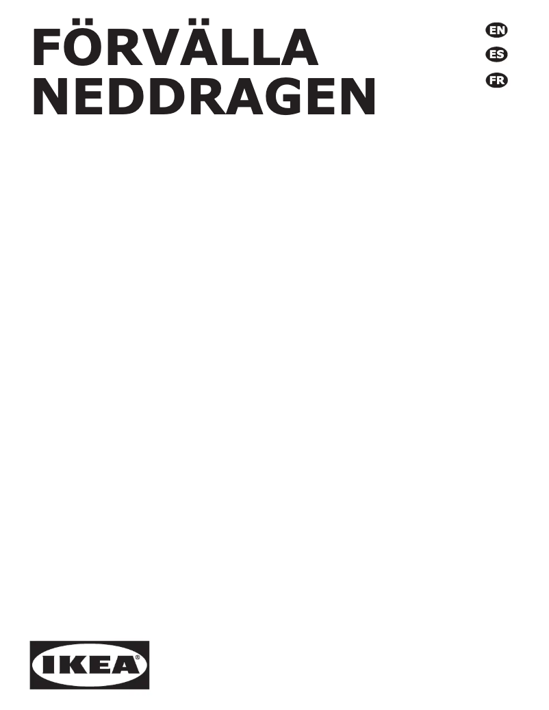 Image de la première page du manuel de l'appareil FÖRVÄLLA 904.620.63