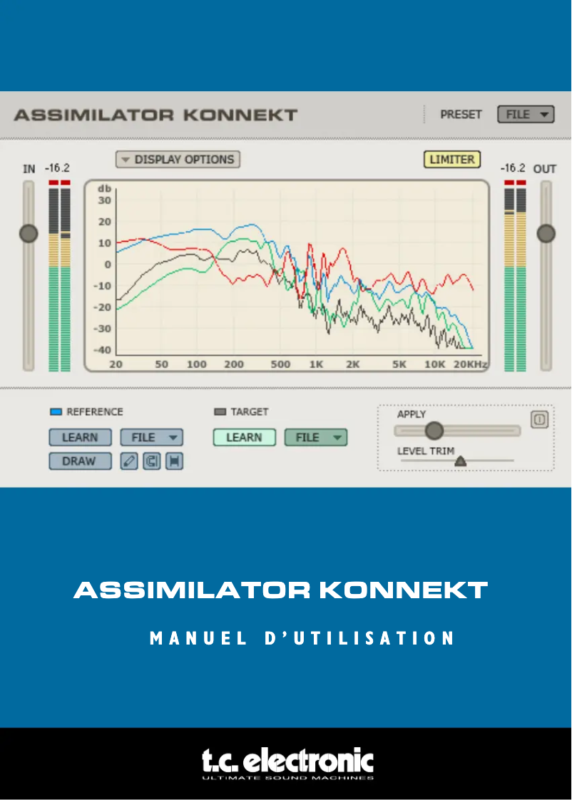 Page n°1 - Manuel utilisateur TC Electronic Assimilator