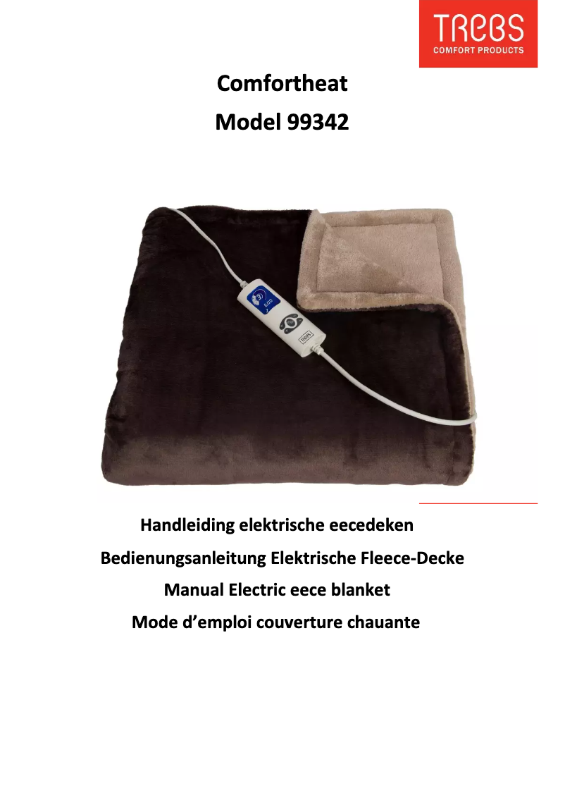 Page 1 de la notice Manuel utilisateur Trebs 99342