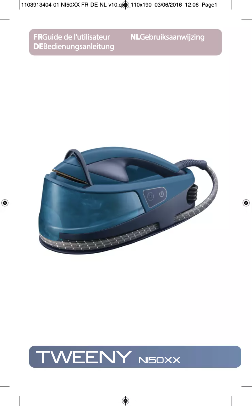 Page 1 de la notice Manuel utilisateur Calor TWEENY