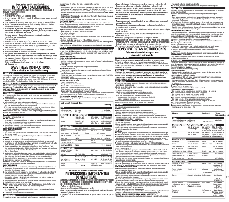 Page n°1 - Manuel utilisateur Black & Decker HS2241WD
