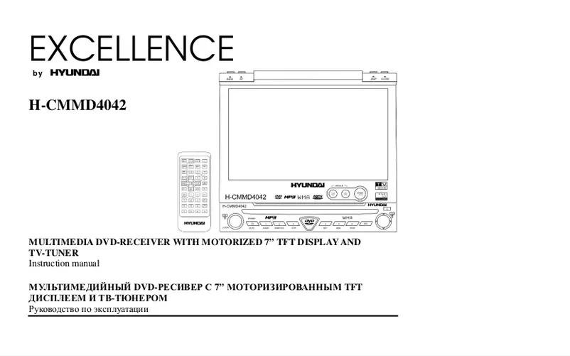 Página 1 del manual Manual de usuario Hyundai H-CMMD4042