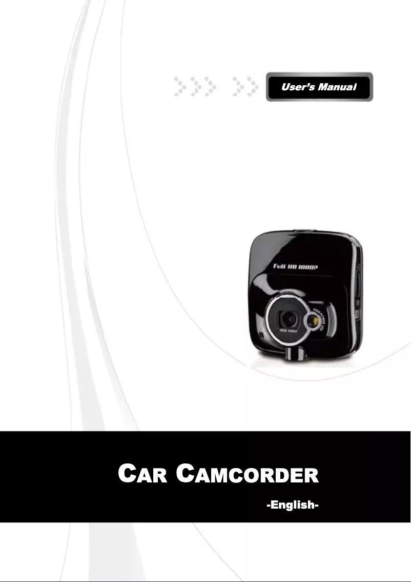 Page n°1 - Manuel utilisateur Aiptek Car Camcorder X-mini