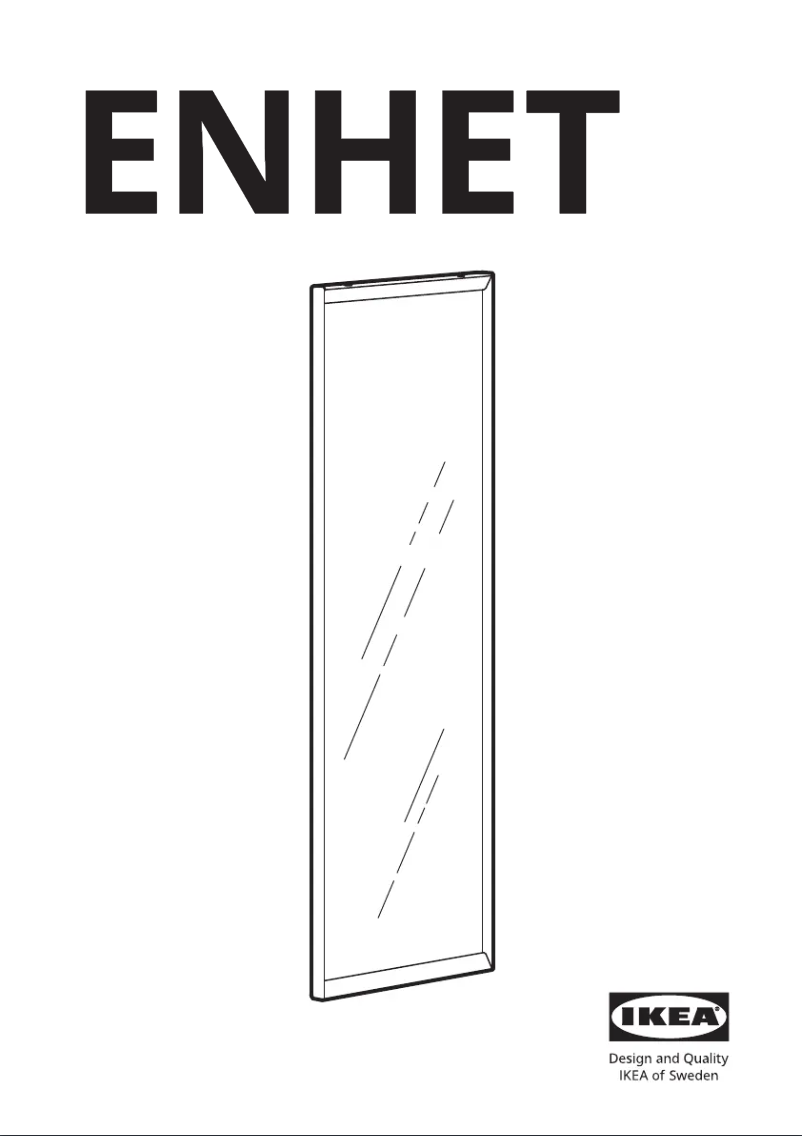 Image de la première page du manuel de l'appareil ENHET 404.817.66