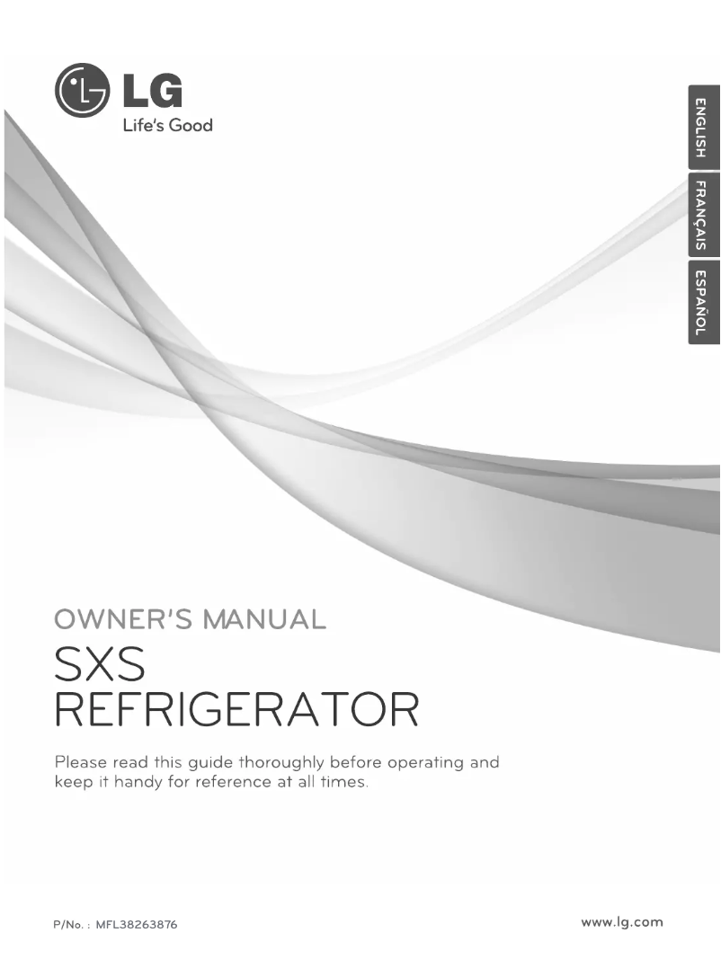 Page n°1 - Manuel utilisateur LG GC-P207BTQ