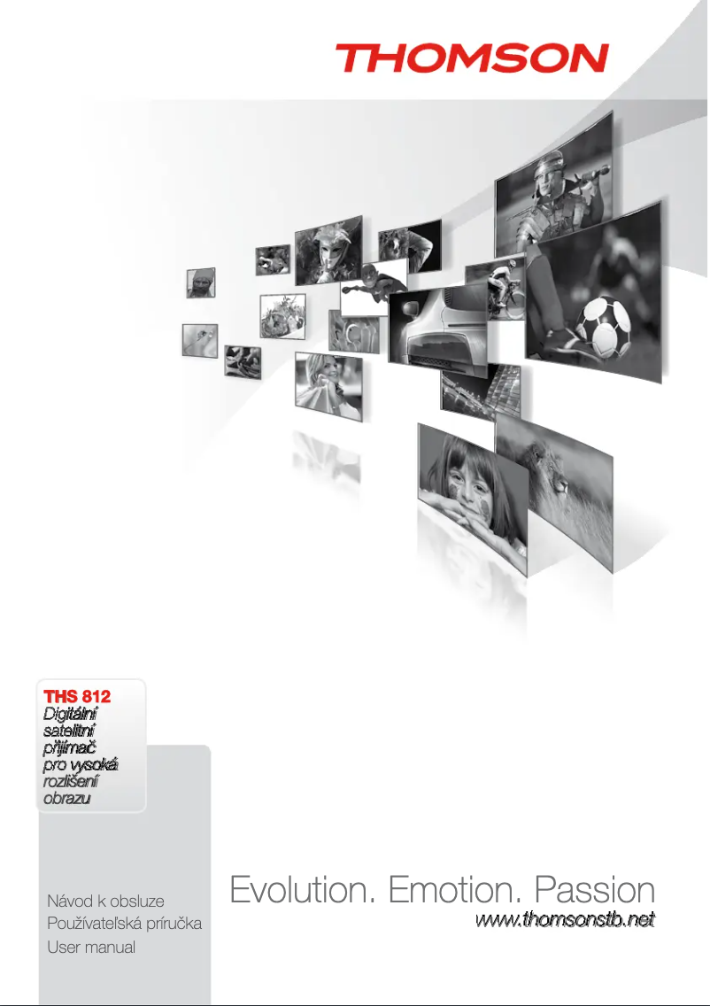 Image de la première page du manuel de l'appareil THS812