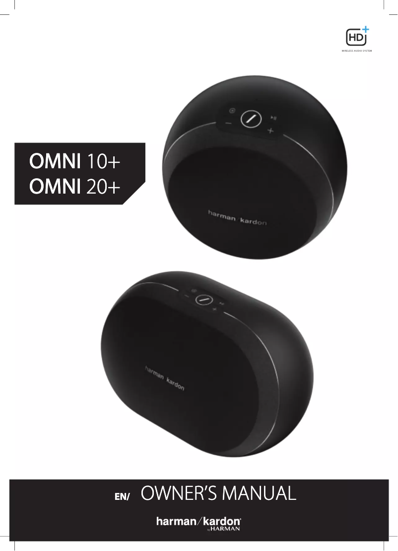 Page n°1 - Manuel utilisateur Harman Kardon Omni 10+