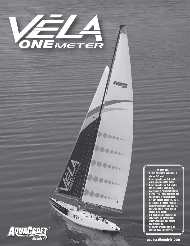 Image de la première page du manuel de l'appareil VELA ONEmeter