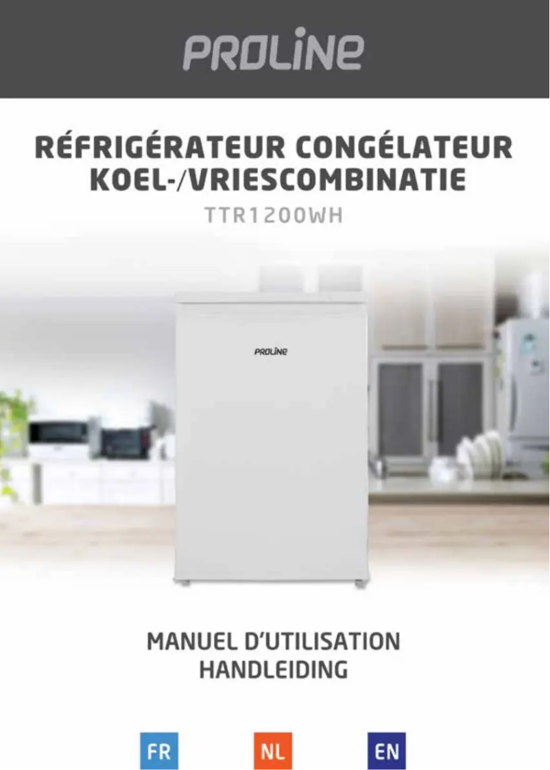 Image de la première page du manuel de l'appareil TTR1200WH