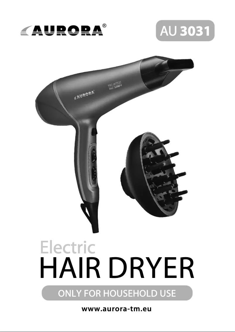 Page 1 de la notice Manuel utilisateur Aurora AU3031