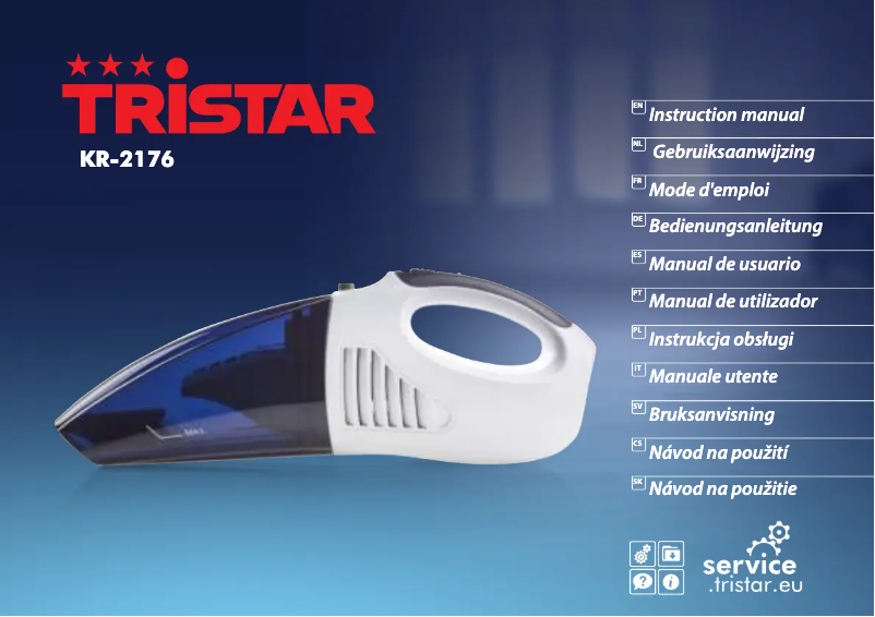 Página 1 del manual Manual de usuario TriStar KR-2176