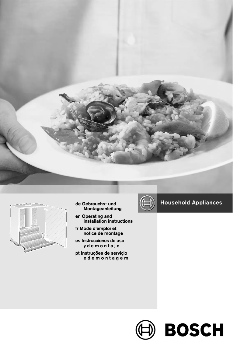 Page n°1 - Manuel utilisateur Bosch DHI635HX