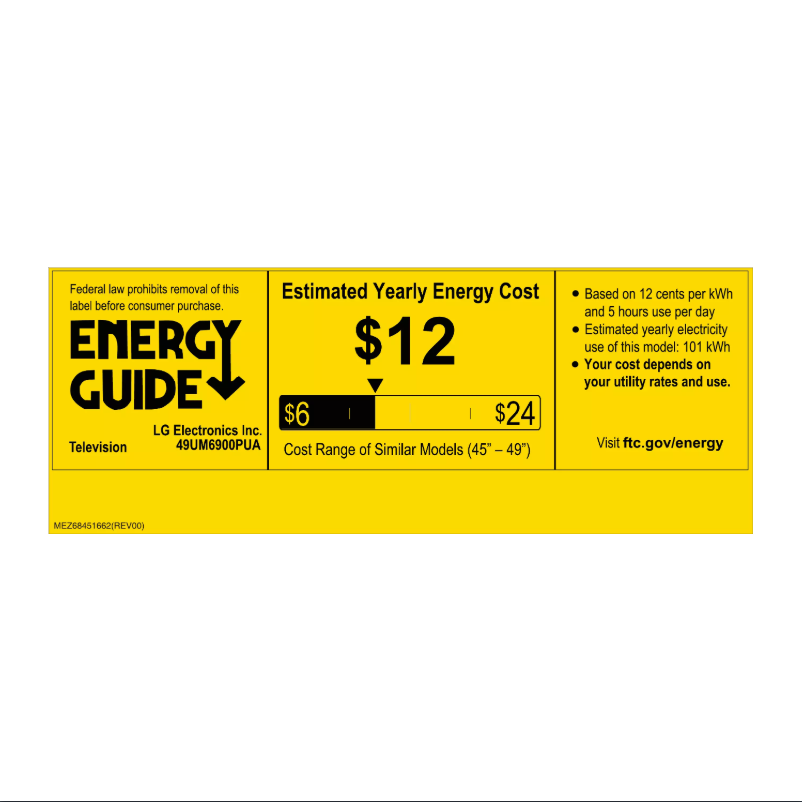 Image de la première page du manuel de l'appareil 49UM6900PUA