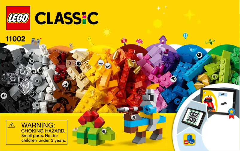 Page n°1 - Manuel utilisateur Lego Classic 11002