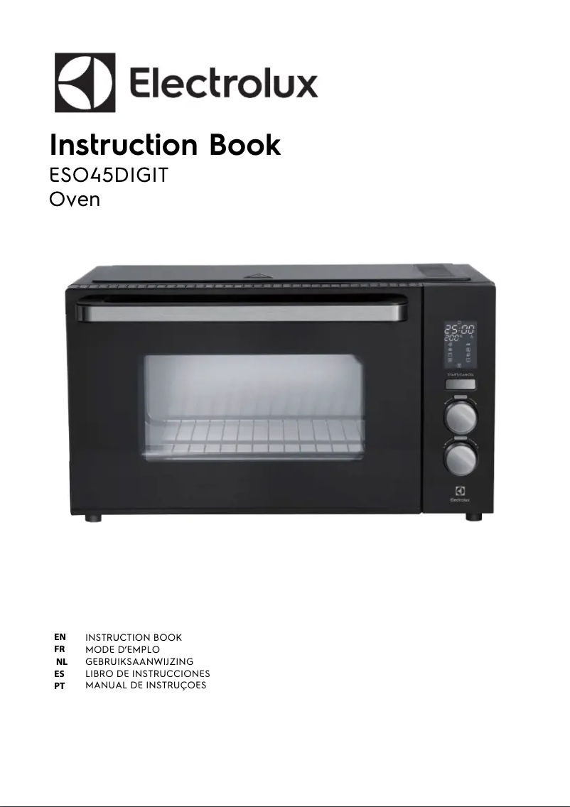 Imagen de la primera página del manual del dispositivo ESO45DIGIT