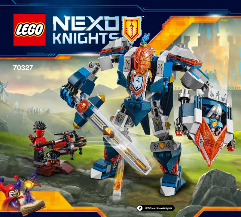 Page n°1 - Manuel utilisateur Lego Nexo Knights 70327