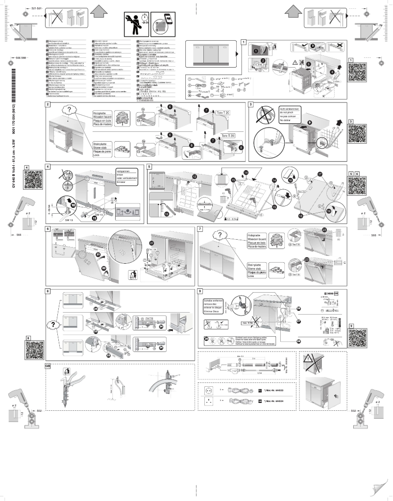 Image de la première page du manuel de l'appareil SN64D002EU