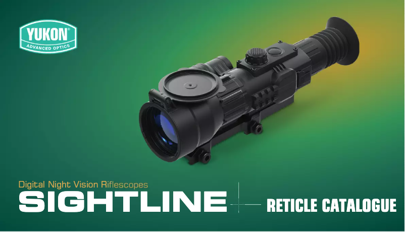 Image de la première page du manuel de l'appareil Sightline N455