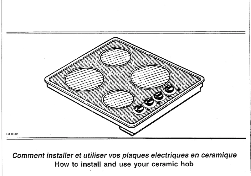 Image de la première page du manuel de l'appareil BTV 431