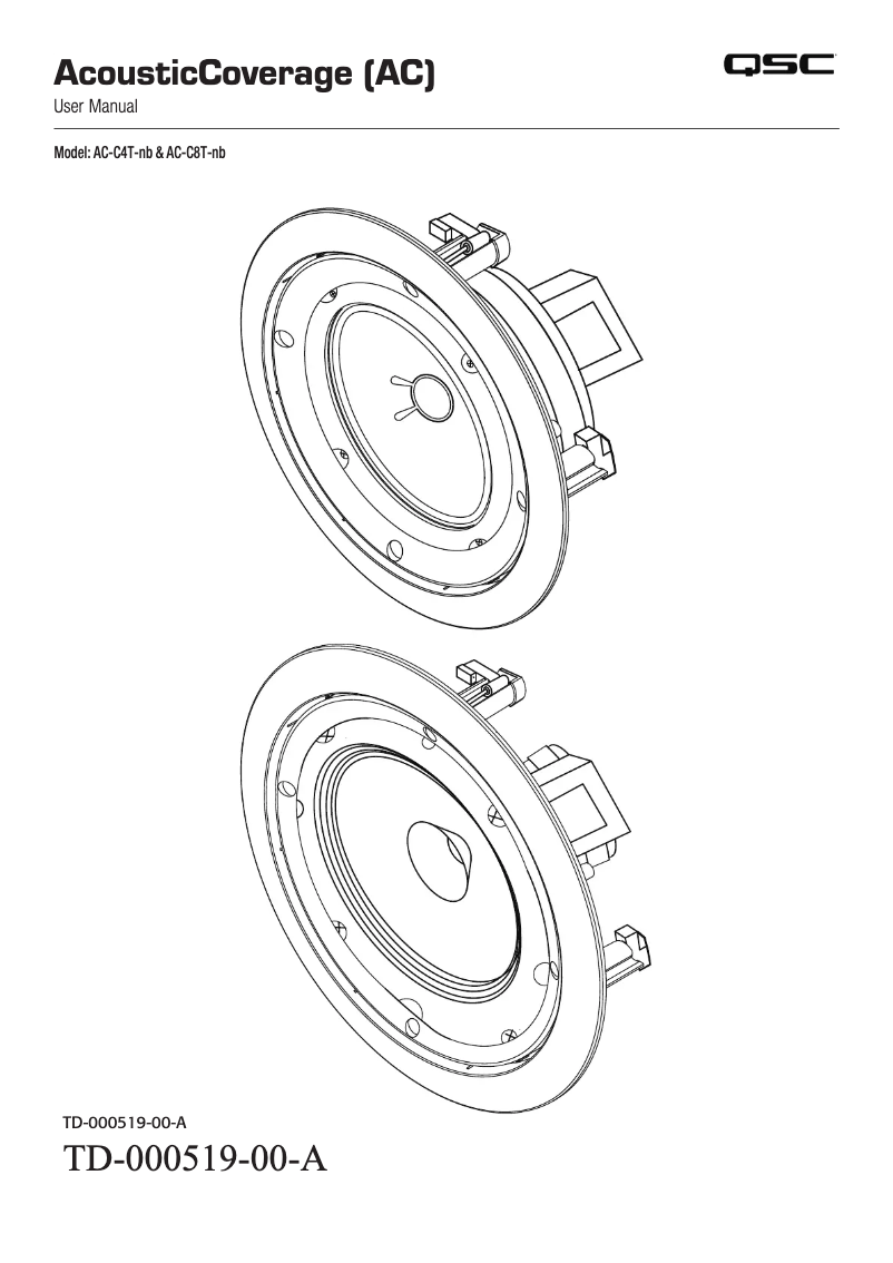 Imagen de la primera página del manual del dispositivo AC-C8T