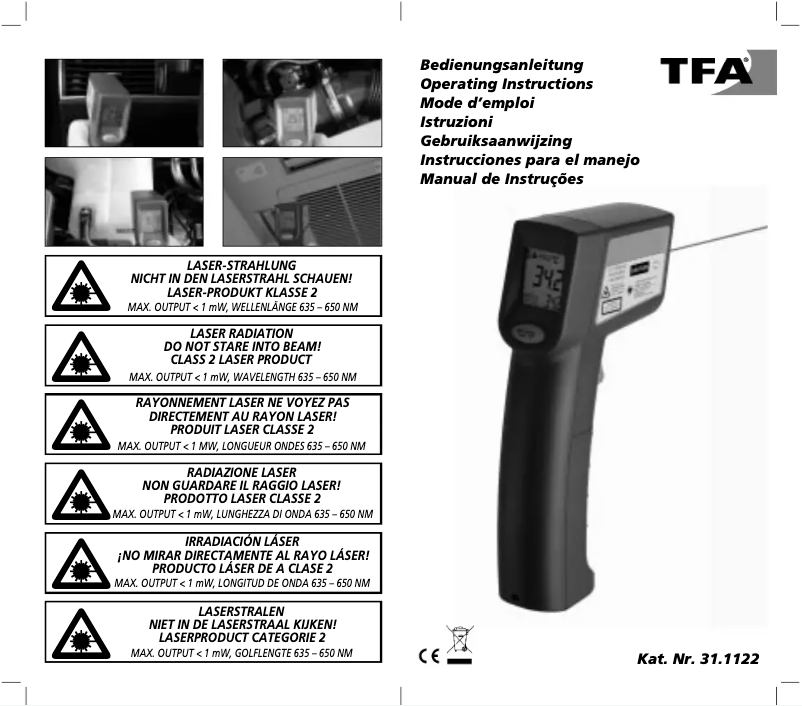 Image de la première page du manuel de l'appareil 31.1122