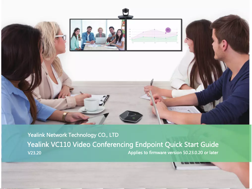 Page n°1 - Guide de démarrage rapide Yealink VC110