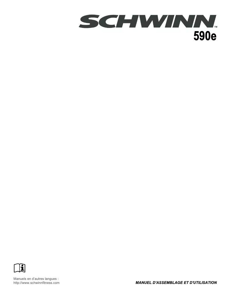Page n°1 - Instructions / montage Schwinn 590e