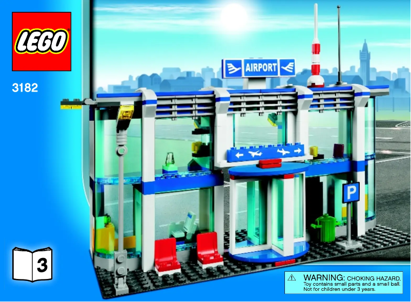 Page 1 de la notice Manuel utilisateur Lego City 3182