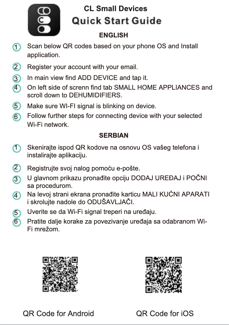 Image de la première page du manuel de l'appareil D12CW