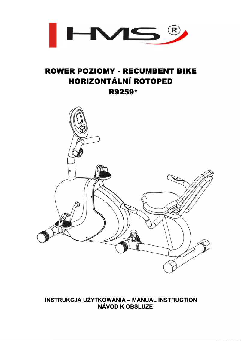 Image de la première page du manuel de l'appareil R9259