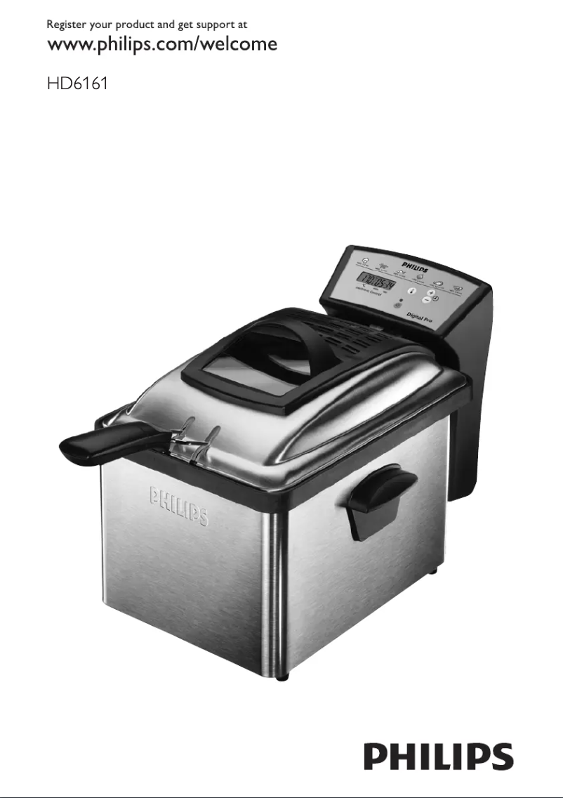 Página 1 del manual Manual de usuario Philips Digital Pro HD6161