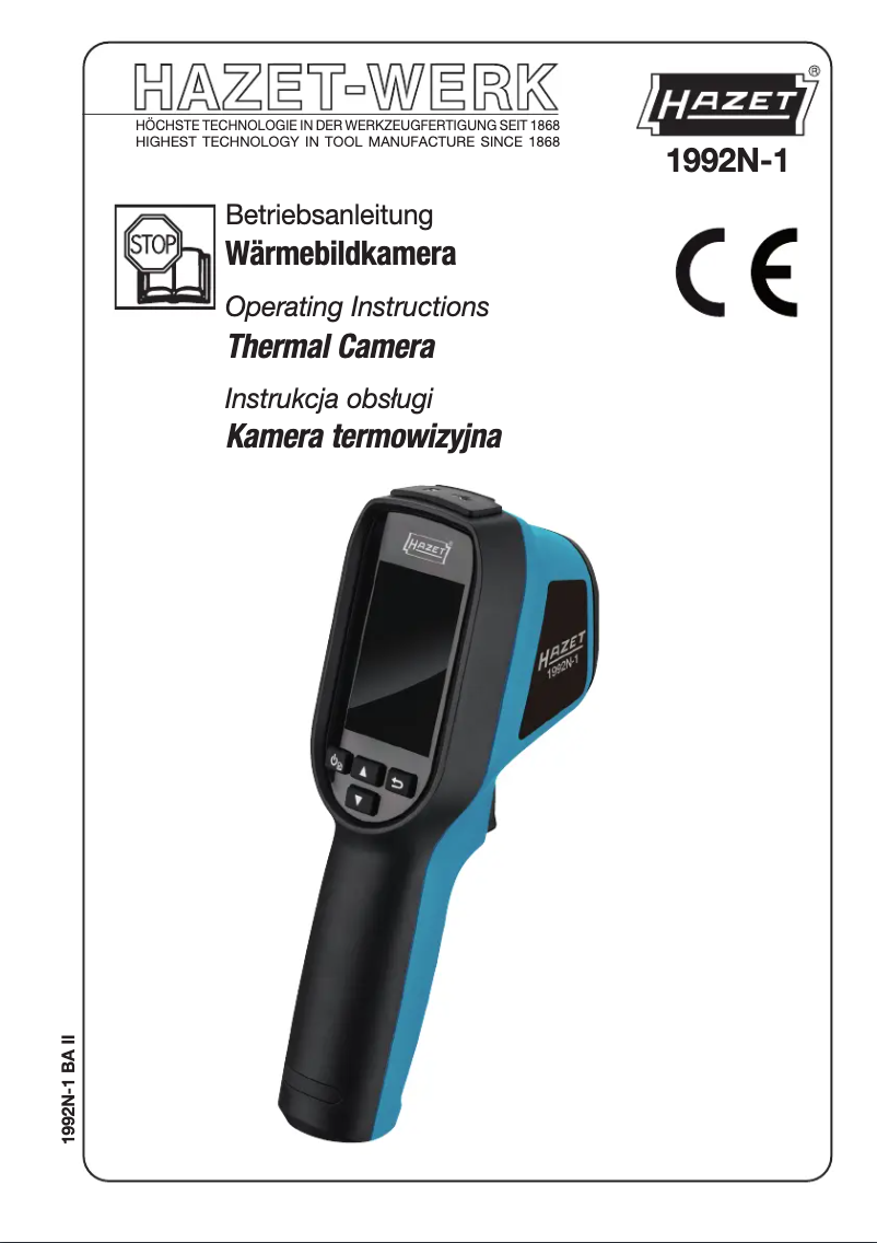 Página 1 del manual Manual de usuario Hazet 1992N-1