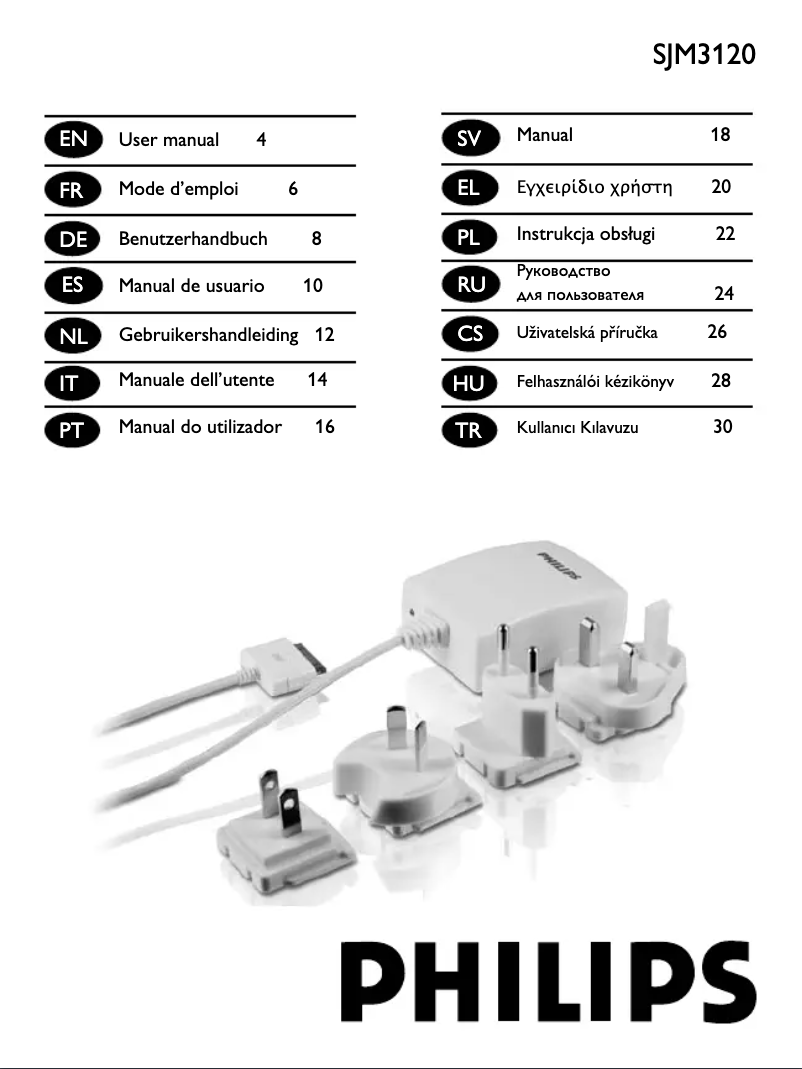 Imagen de la primera página del manual del dispositivo DM4S6A00F