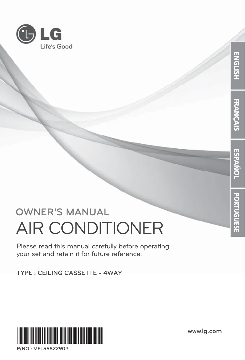 Page 1 de la notice Manuel utilisateur LG ARNU05GTRA2