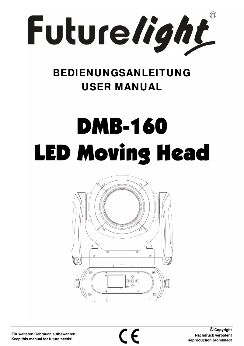 Image de la première page du manuel de l'appareil DMB-160