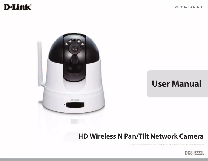 Page n°1 - Manuel utilisateur D-Link DCS-5222L/ABB