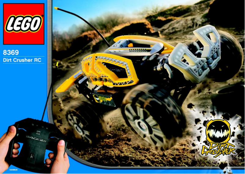 Page n°1 - Manuel utilisateur Lego Dirt Crusher RC