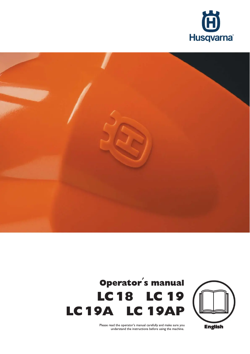 Page n°1 - Manuel utilisateur Husqvarna LC 19