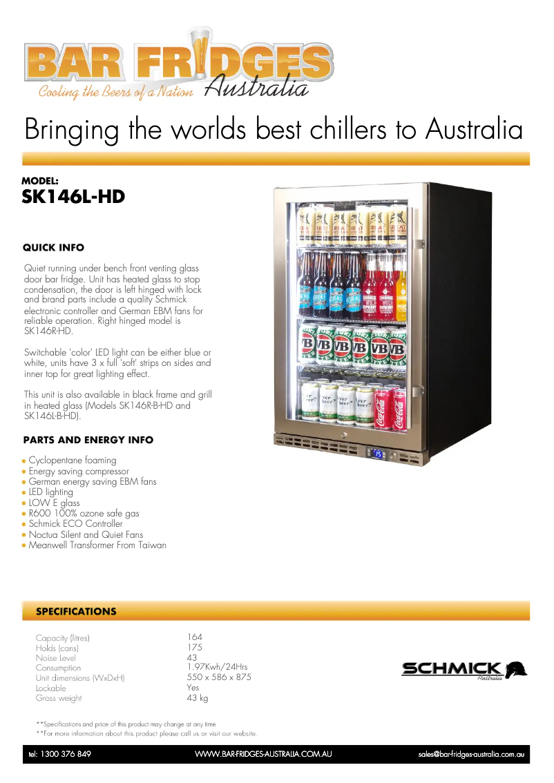 Image de la première page du manuel de l'appareil SK146L-HD